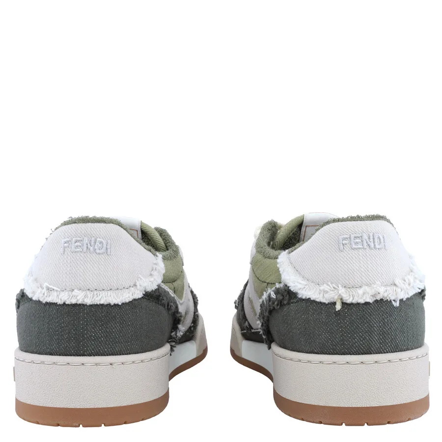 Кроссовки Fendi Match Denim низкие — фото 4