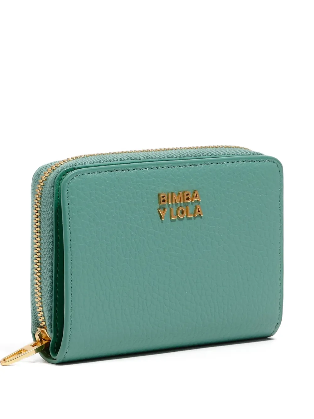 

Кожаный кошелек на молнии Bimba y Lola, зеленый