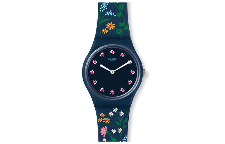 

SWATCH Часы унисекс 34 мм синие GN256