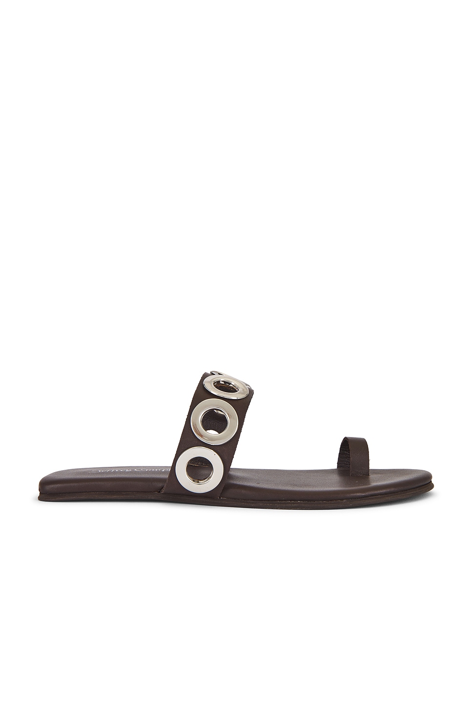 Заклепочные сандалии Jeffrey Campbell, brown silver