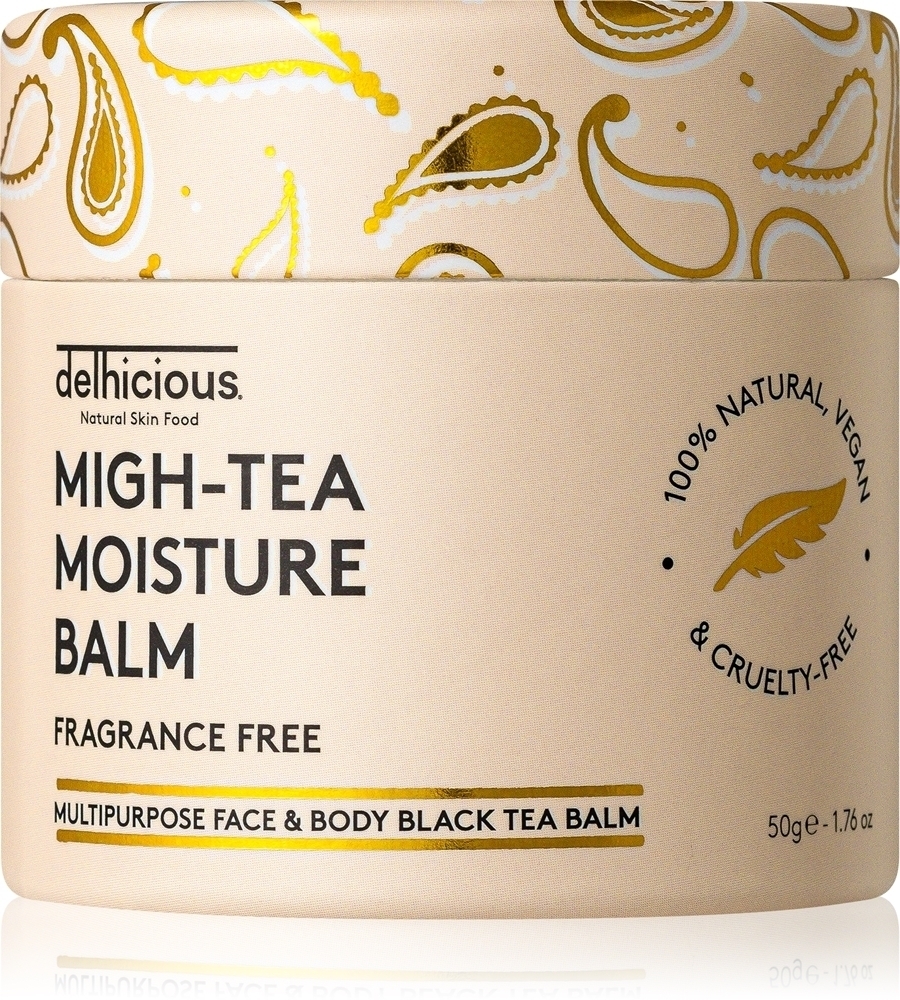 

Увлажняющий бальзам Migh-Tea многоцелевой бальзам для очень сухой и чувствительной кожи Delhicious, be kvapiųjų medžiagų 50 гр