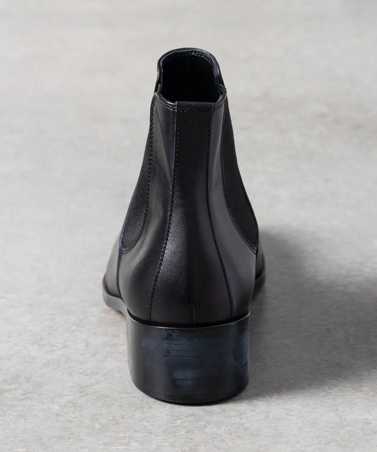 Ботинки кожаные PADRONE BL SIDE GORE BOOTS на молнии, 40, чёрные — фото 3