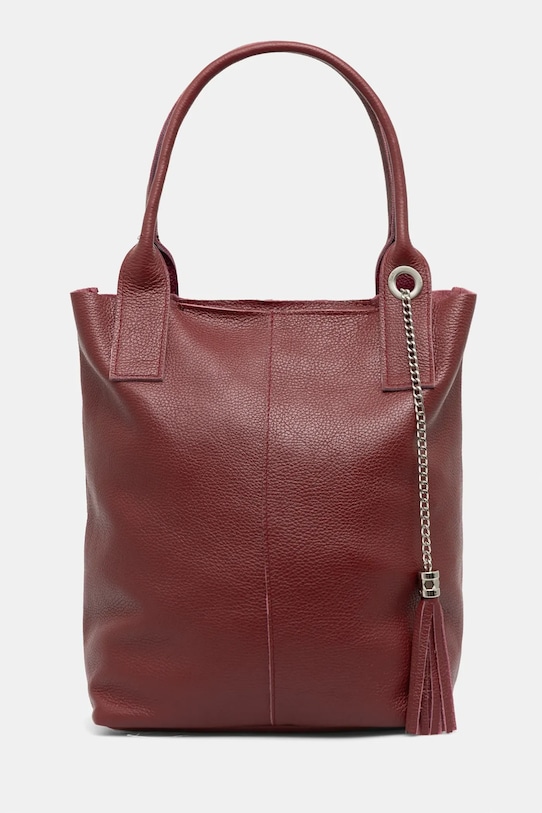 

Кожаная сумка Answear Lab Answear.Lab, бордовый