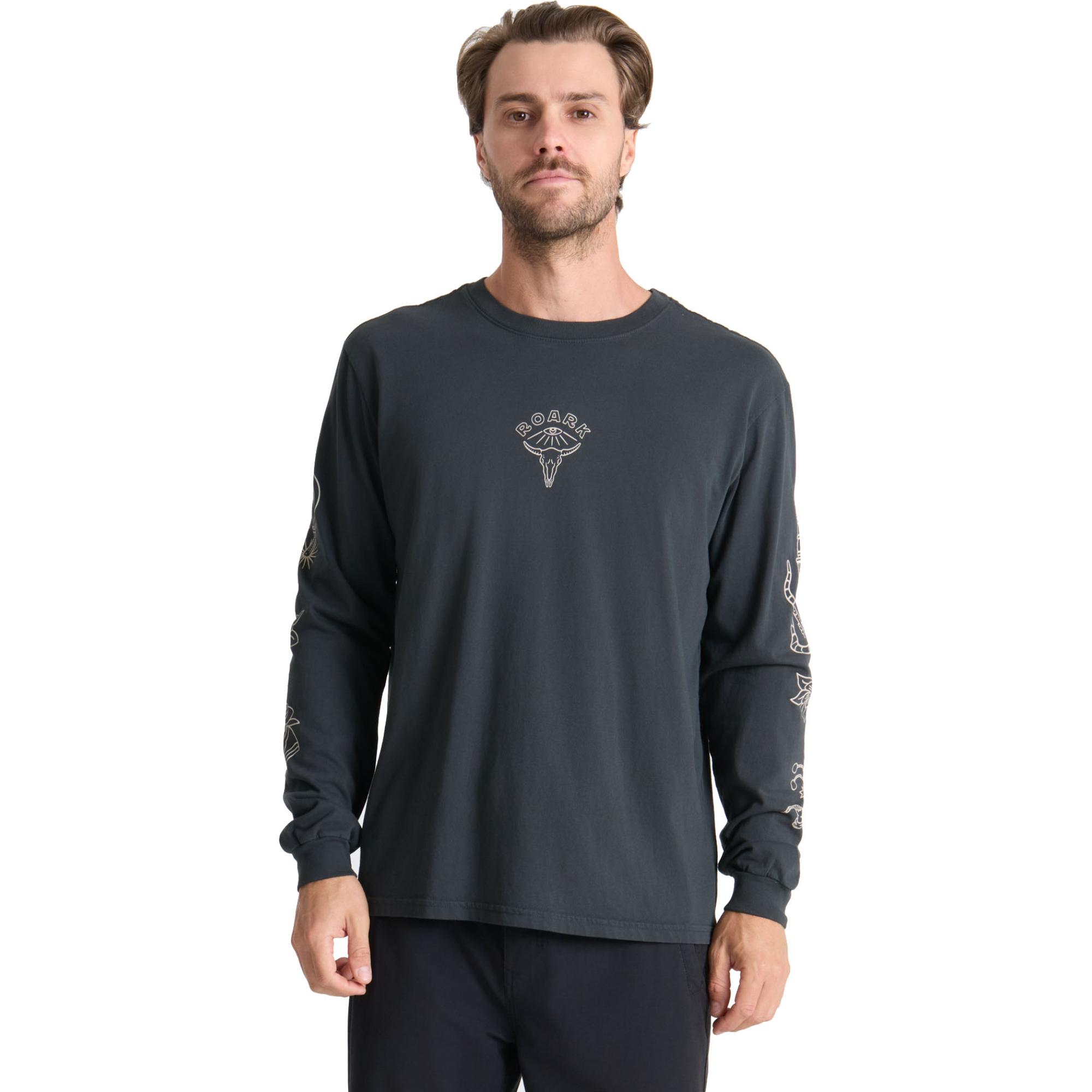 

Мужская футболка с длинным рукавом Gaucho Icons Roark, Black, Черный, Мужская футболка с длинным рукавом Gaucho Icons Roark, Black