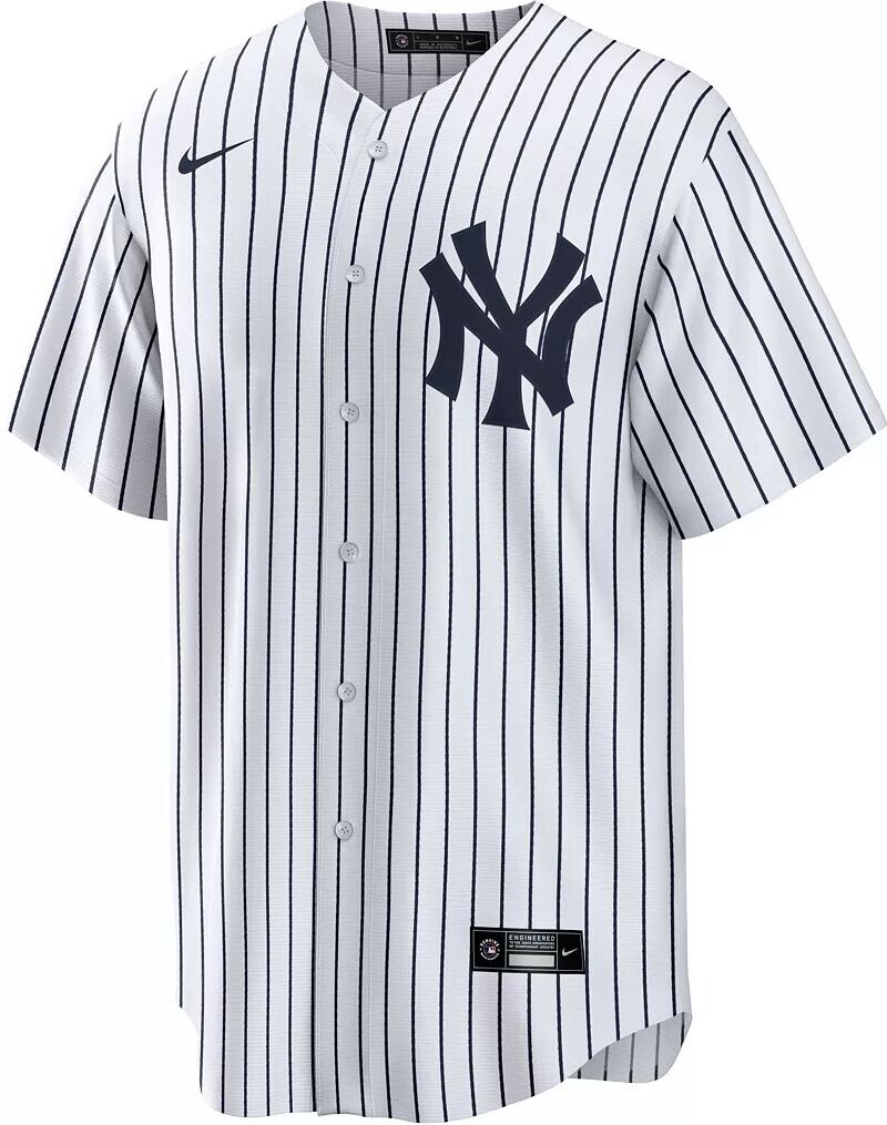 Мужская белая майка Nike New York Yankees Anthony Volpe #11 — фото 2