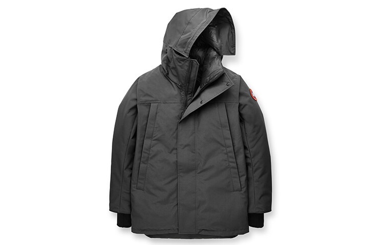 

Мужской пуховик Canada Goose, цвет graphite color