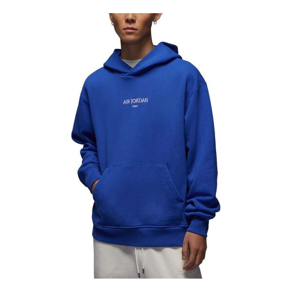 

Толстовка wordmark fleece hoodie asia sizing 'game royal' Air Jordan, синий