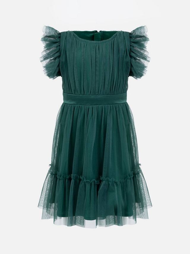 

Детское платье миди из тюля Anaya With Love, Emerald Green