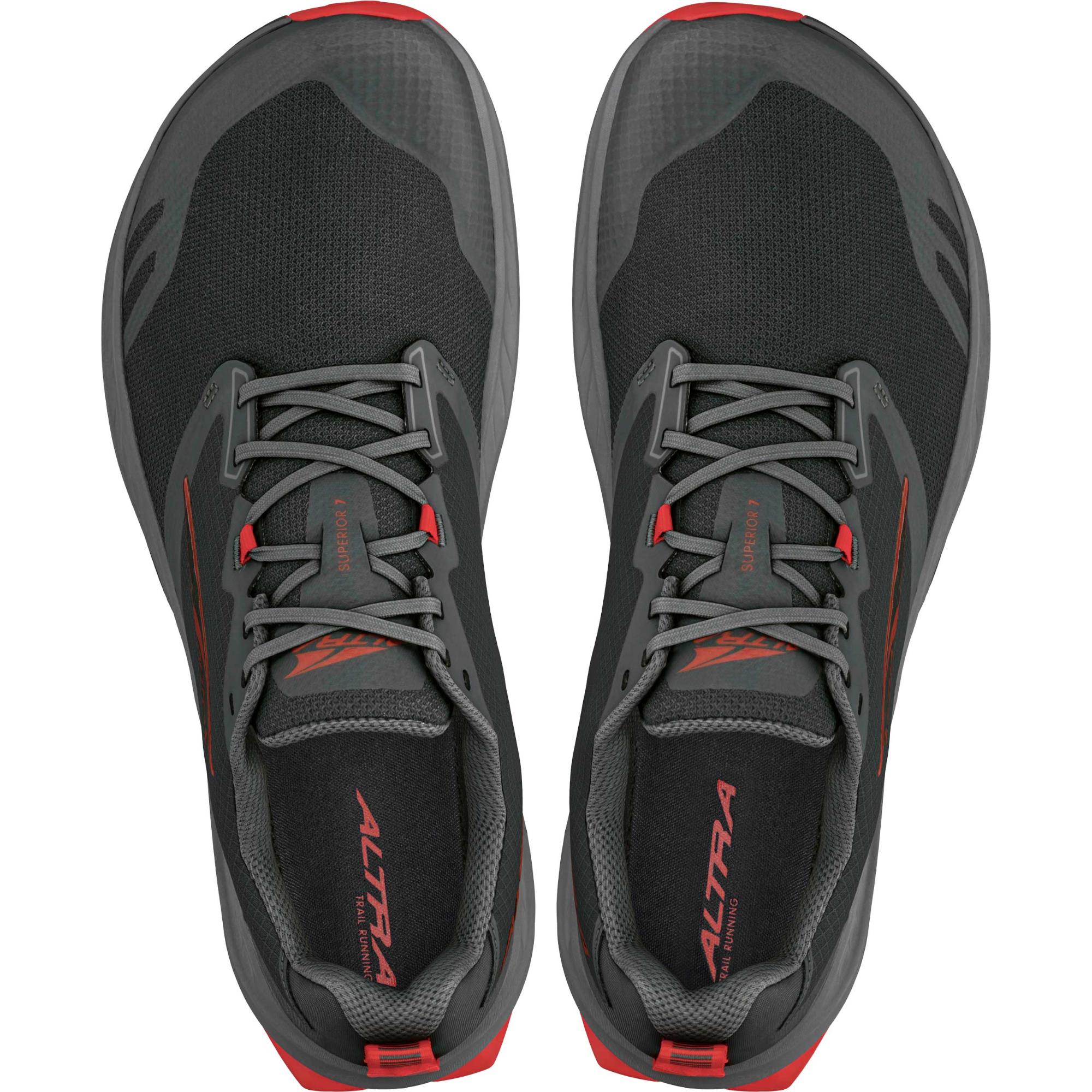 Мужские кроссовки для трейлраннинга Superior 7 Altra, Black/Grey — фото 4