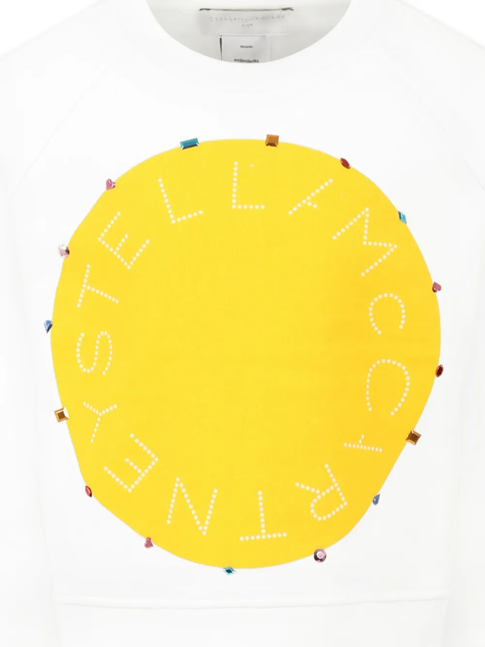 Толстовка из органического хлопка Stella McCartney Kids, белый — фото 3