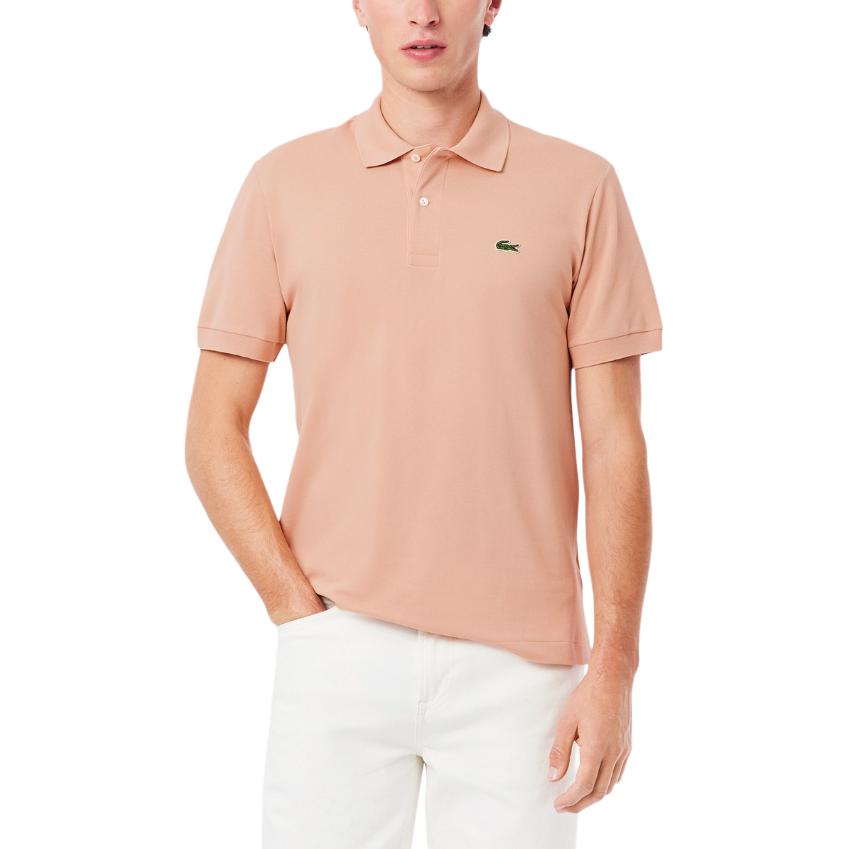 Классическая поло L.12.12 из легкого пике LACOSTE, бежевый — фото 2
