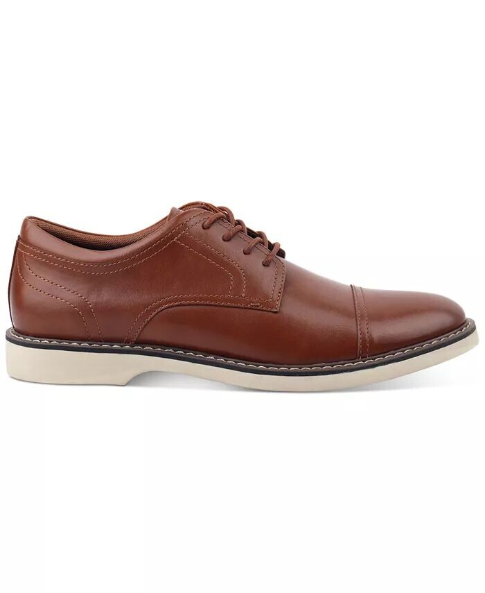 Мужские туфли-оксфорды Theo Cap Toe Alfani, коричневый — фото 2