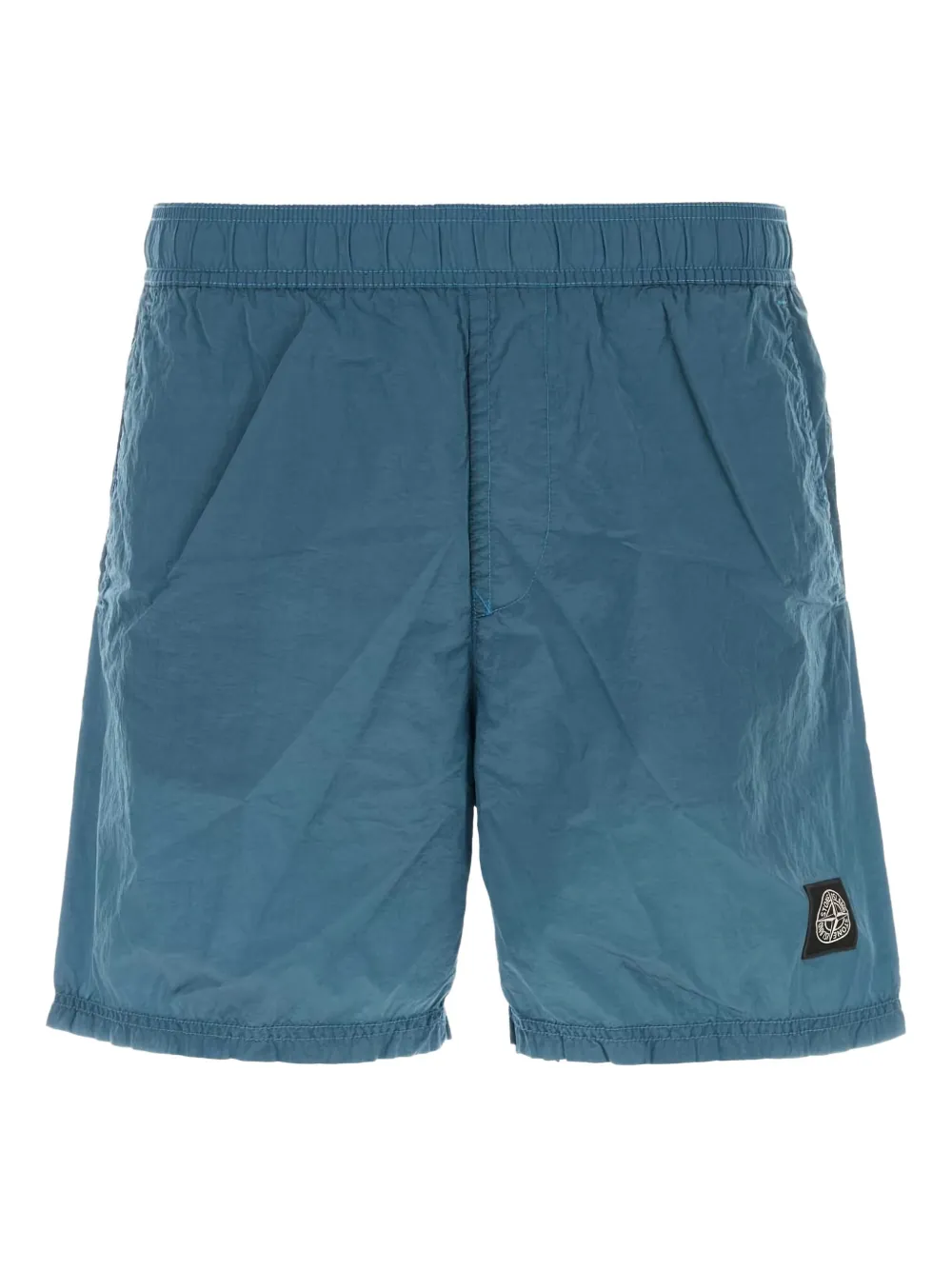 

Плавки-шорты с нашивкой-логотипом Stone Island, синий