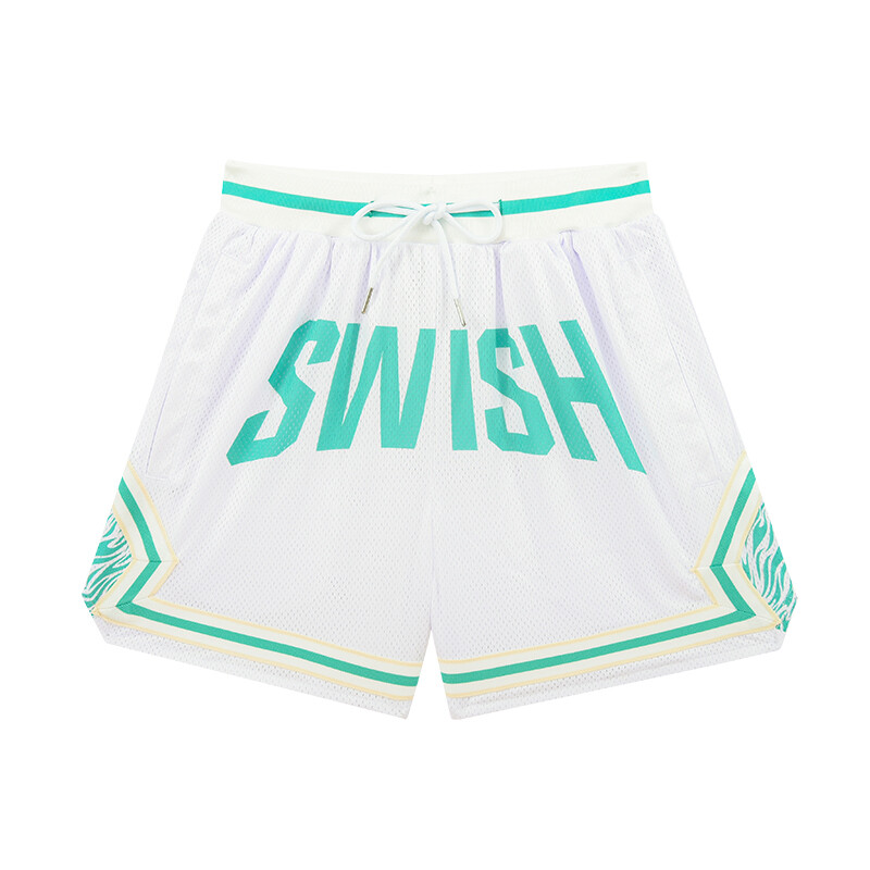 

Swish The Ball In Мужские баскетбольные шорты, Розовый