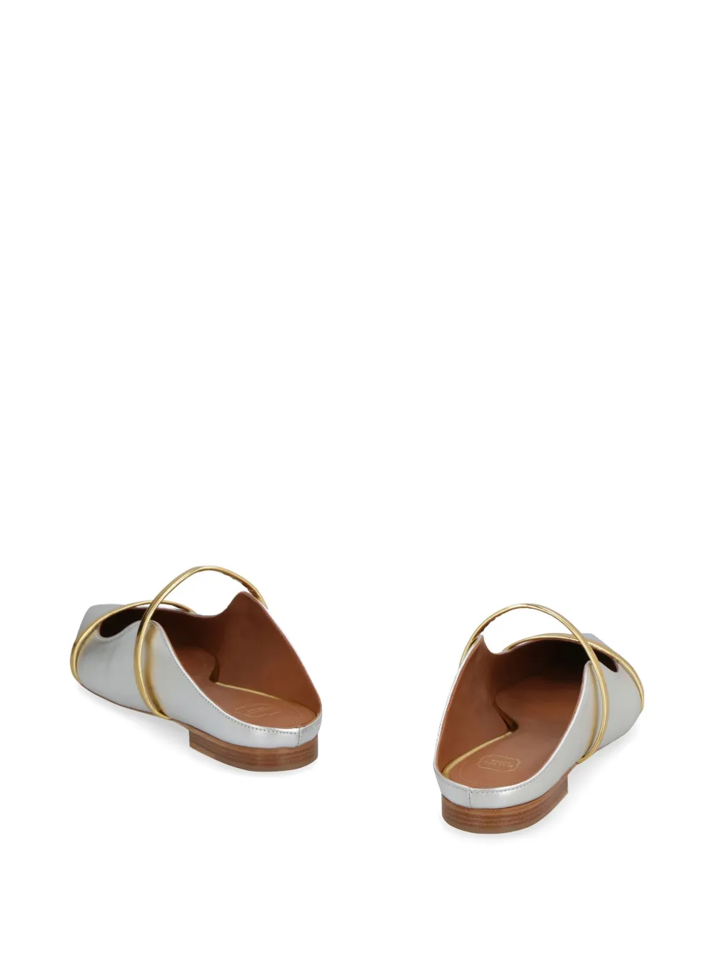 Балетки Maureene с заостренным носком Malone Souliers, серебяный — фото 3