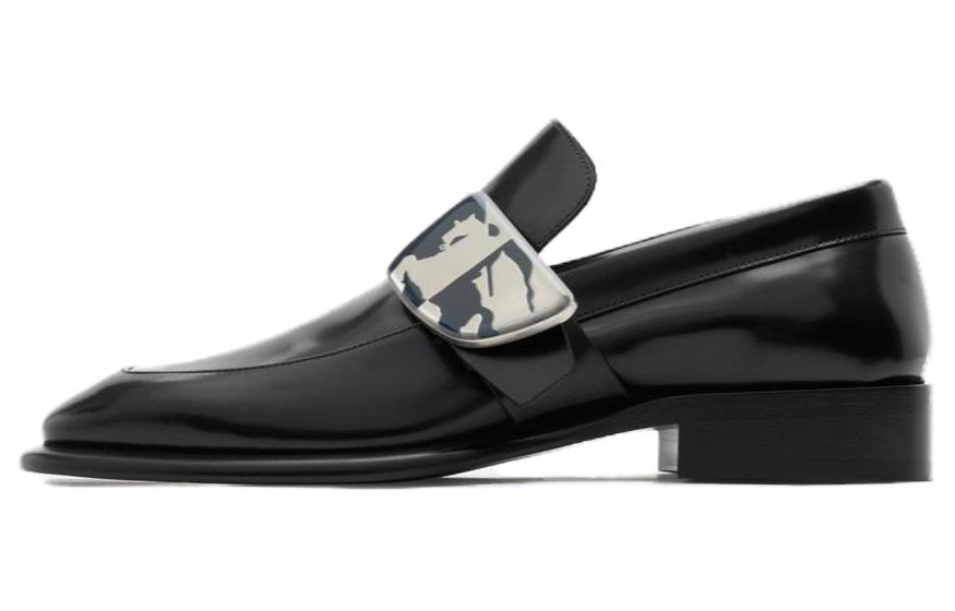 Burberry Кожаные мокасины Shield
