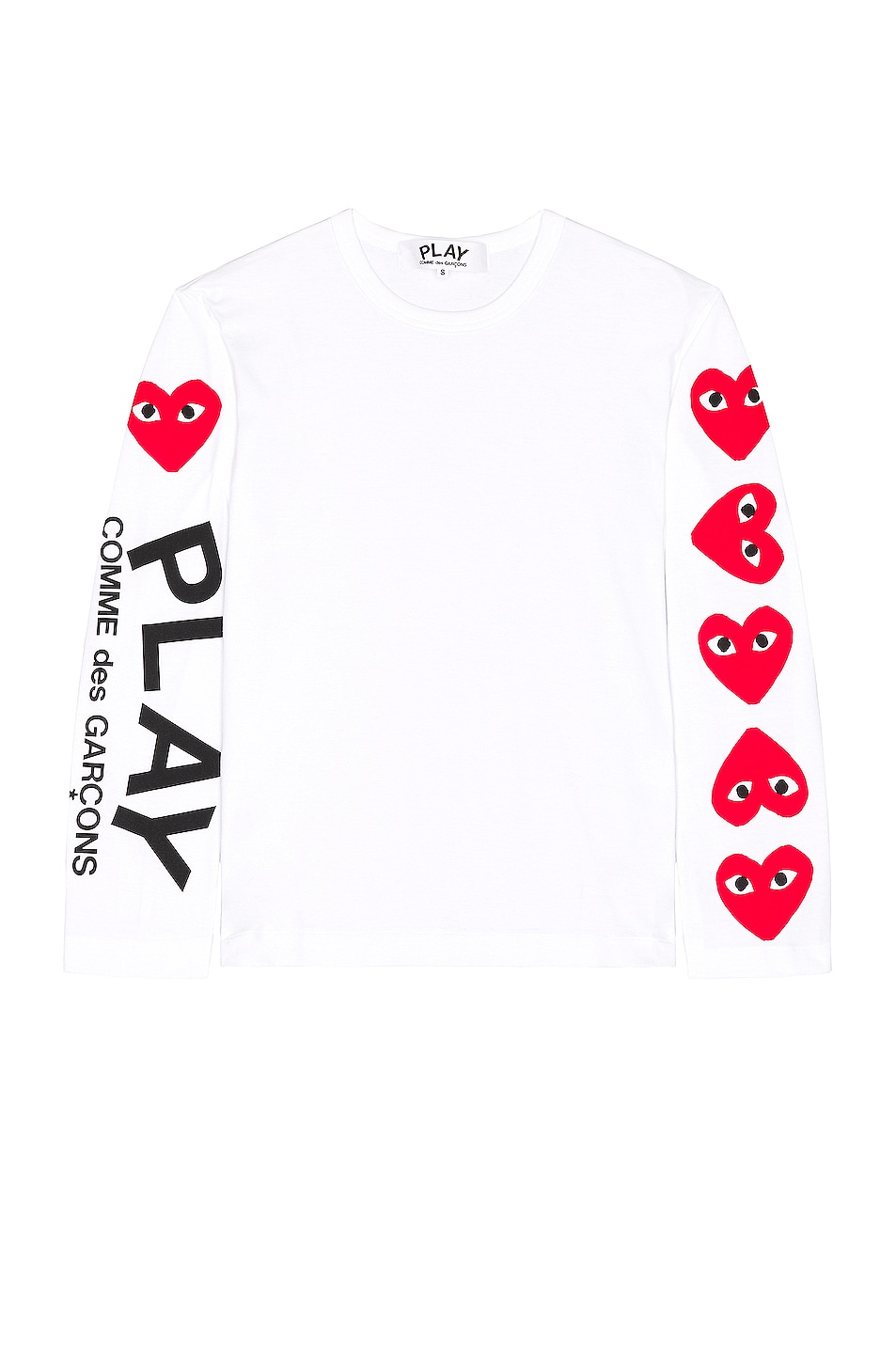 

Футболка Comme des Garçons Logo, белый