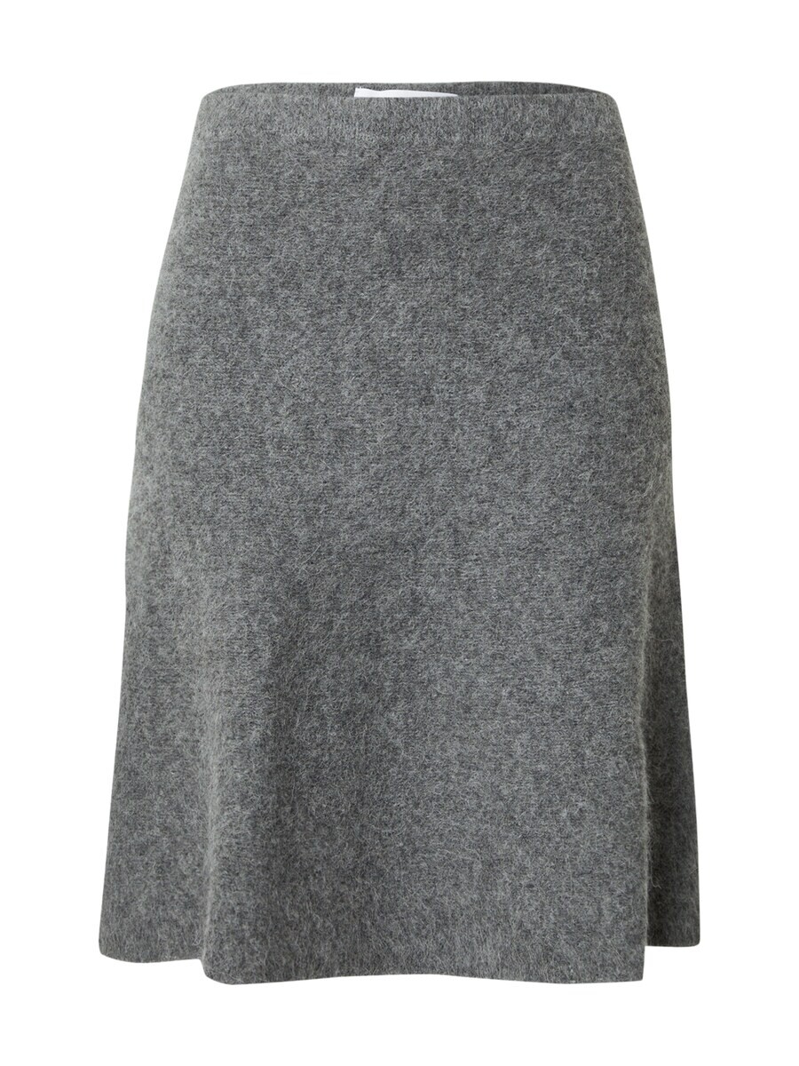 

Юбка миди Samsøe Samsøe Skirt Sajeanne, темно-серый