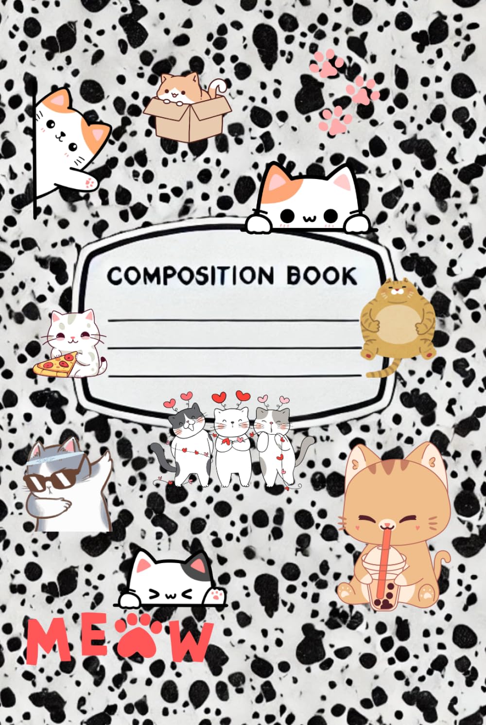 

Hardback Composition Book for Cat Lovers (Independently published)
