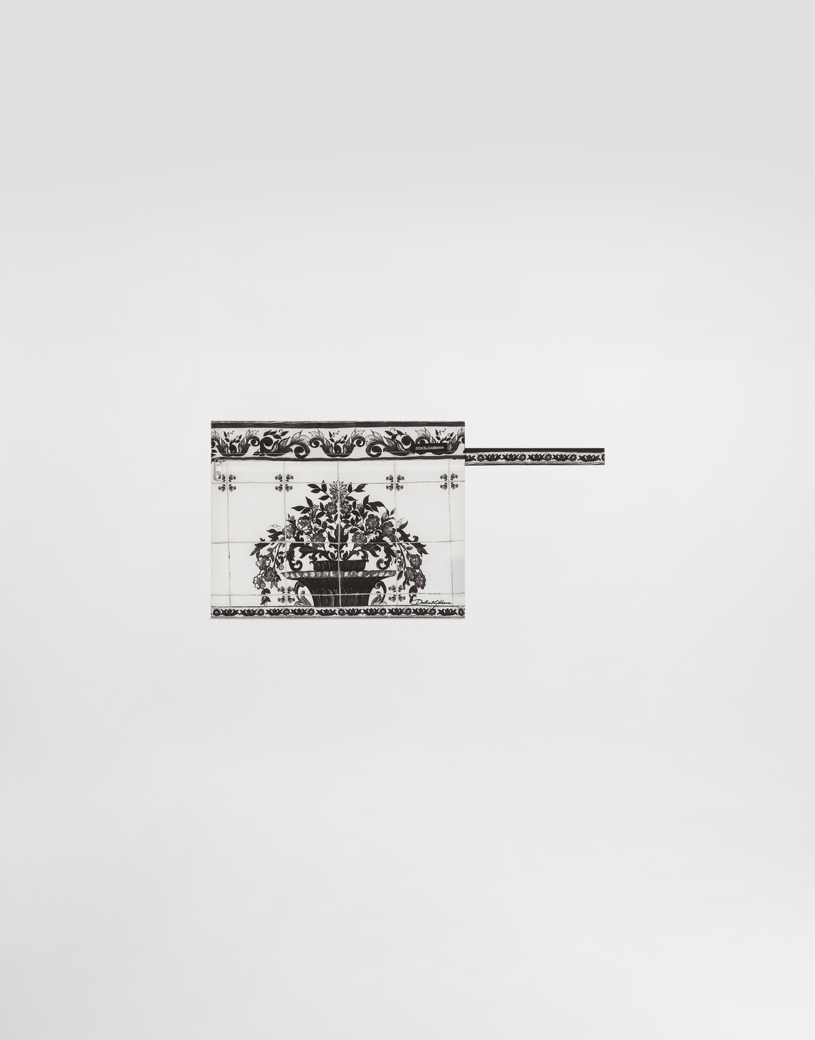 Короткие плавательные боксеры с принтом майолика Dolce & Gabbana, мультиколор — фото 4