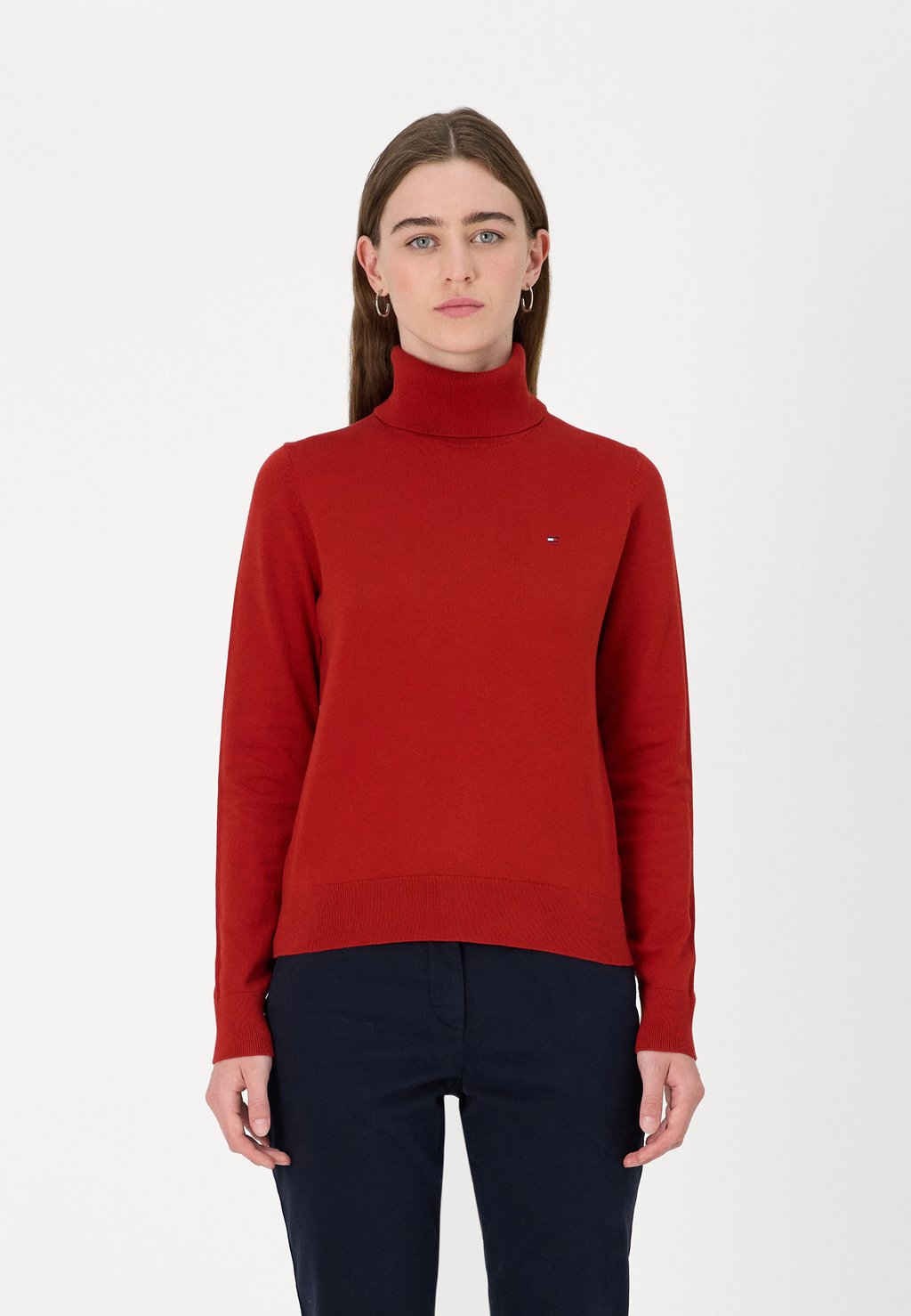 

Рубашка с длинным рукавом ROLL NECK Tommy Hilfiger, красный