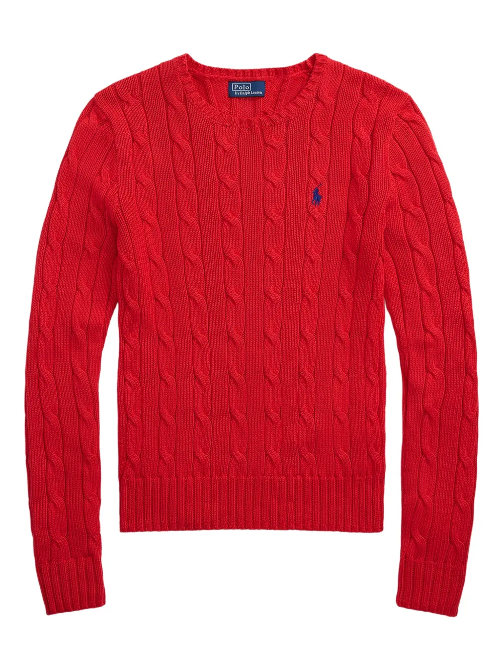 

Свитер фактурной вязки POLO RALPH LAUREN, красный