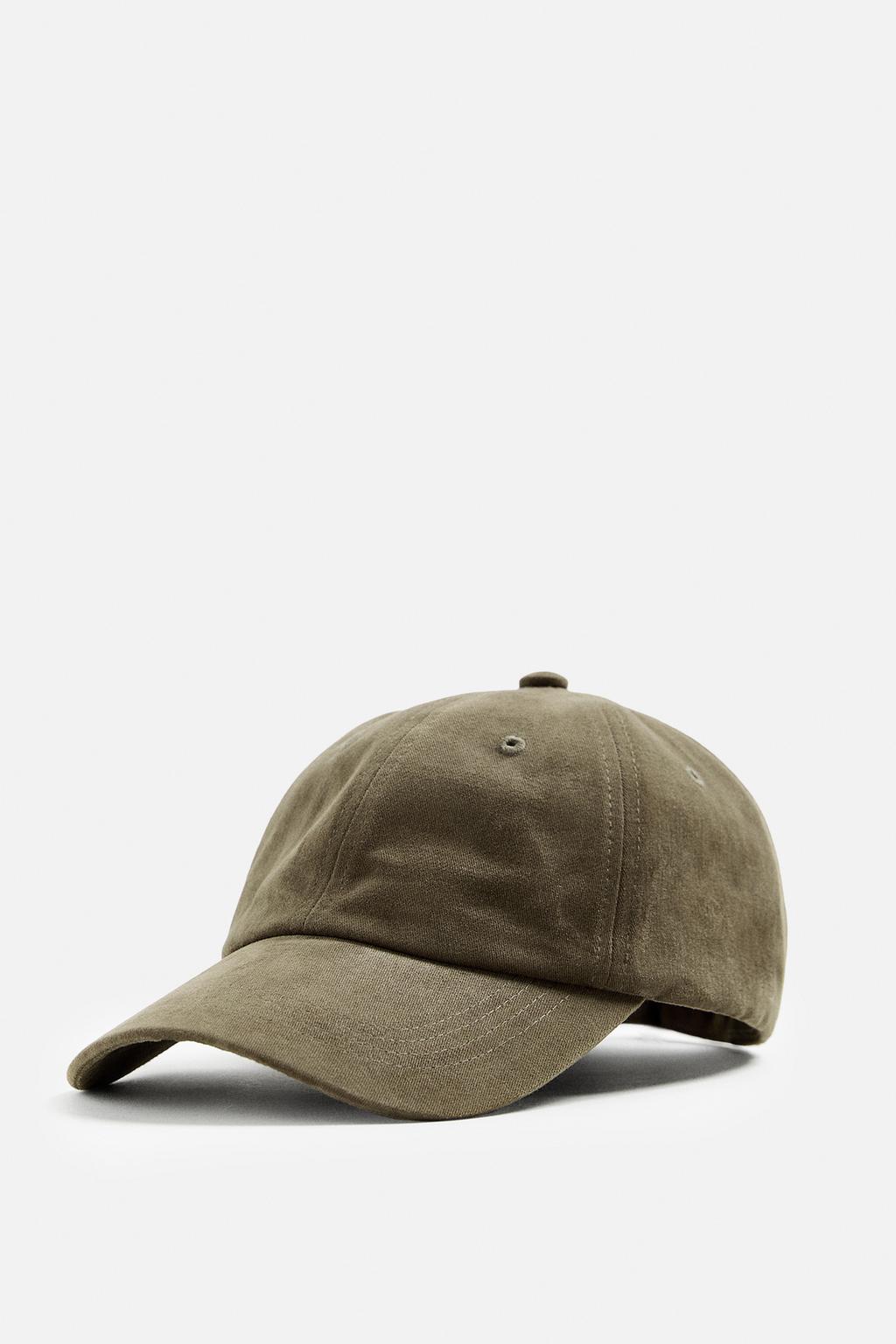 

Базовая мягкая шапочка ZARA, цвет Dark khaki