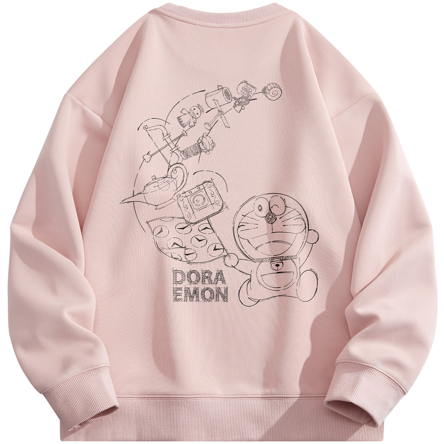

Толстовка унисекс Doraemon, Светлый Хаки