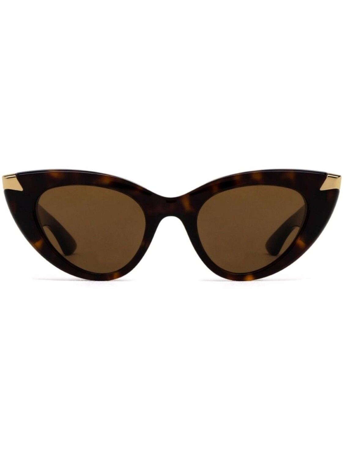 

Очки Alexander McQueen Eyewear, коричневый