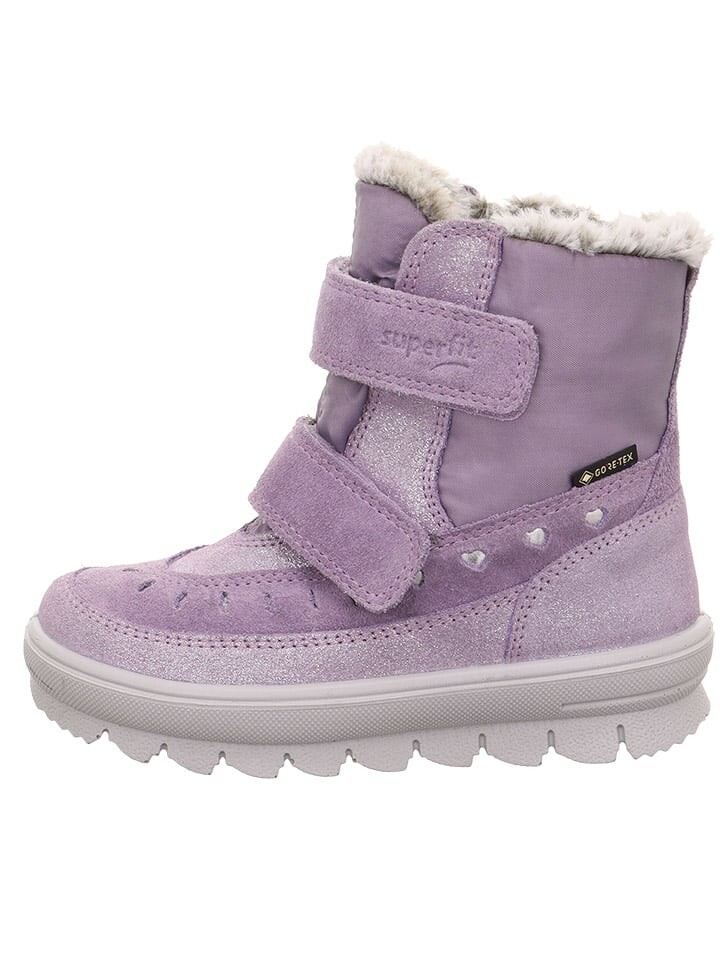 

Сапоги superfit Leder-Winterstiefel Flavia, фиолетовый