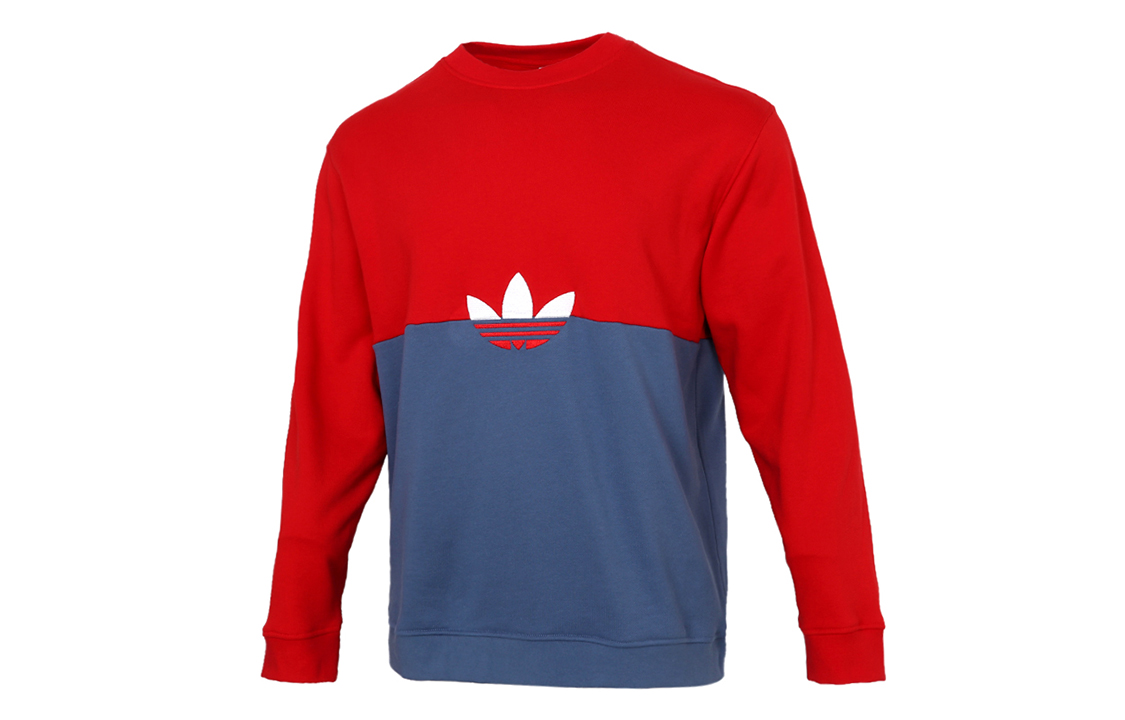 

Adidas Originals Мужская толстовка, цвет Blue and red color blocking