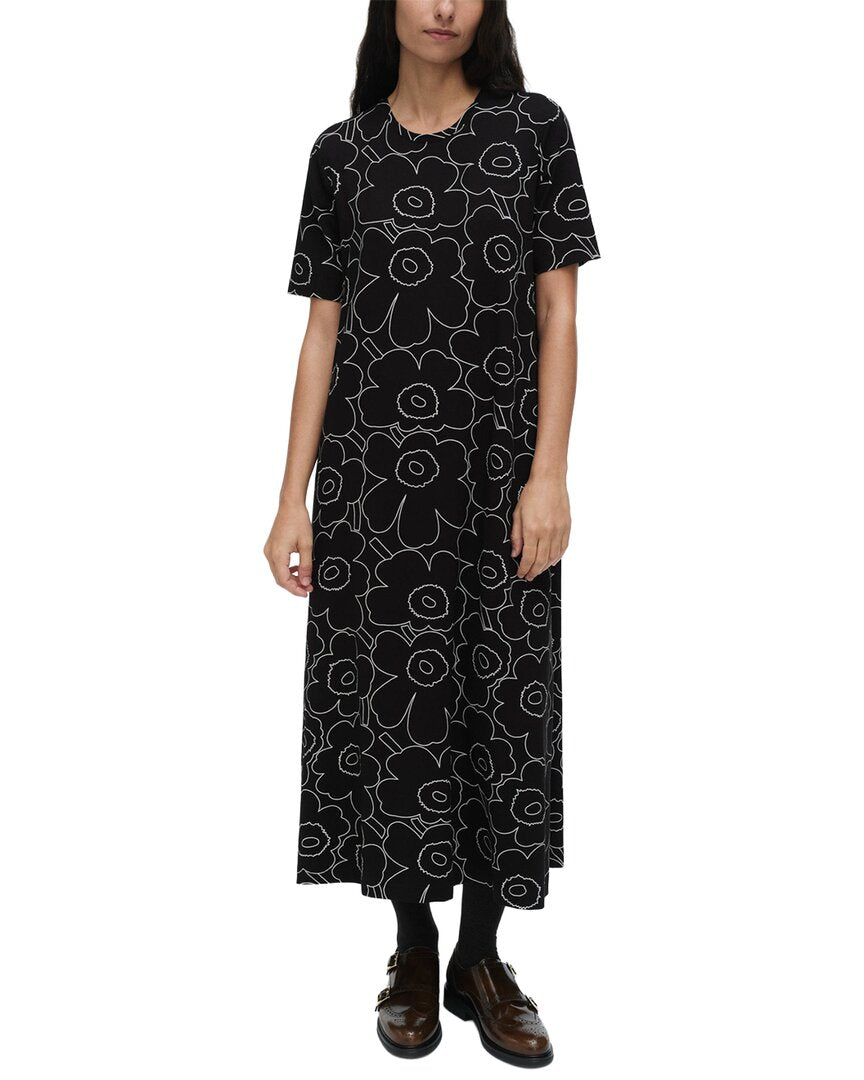 

Платье Marimekko Kokemus Piirto Unikko, черный