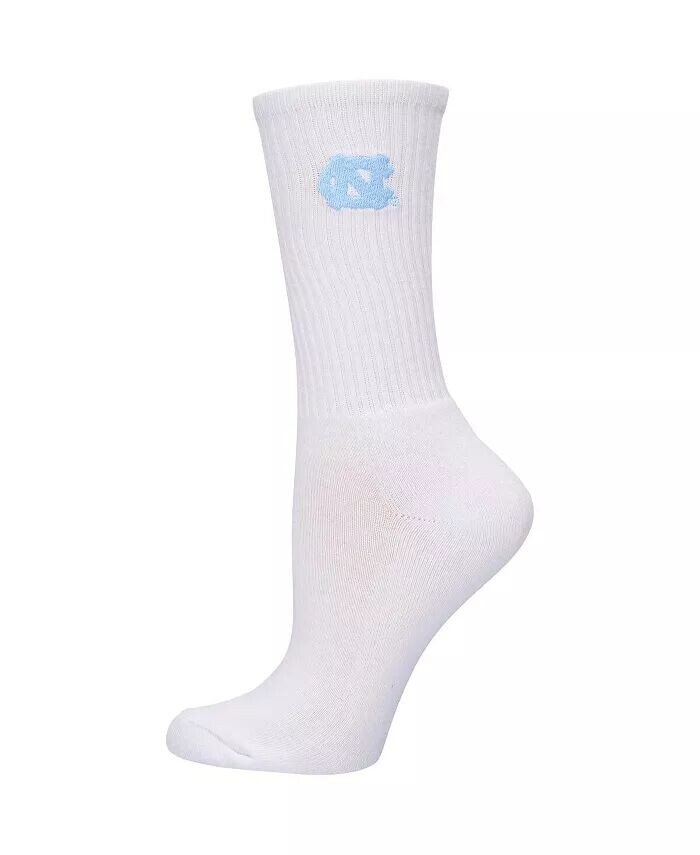 

Женские носки North Carolina Tar Heels темно-синего и белого цвета, 2 пары, длина четверти ZooZatz