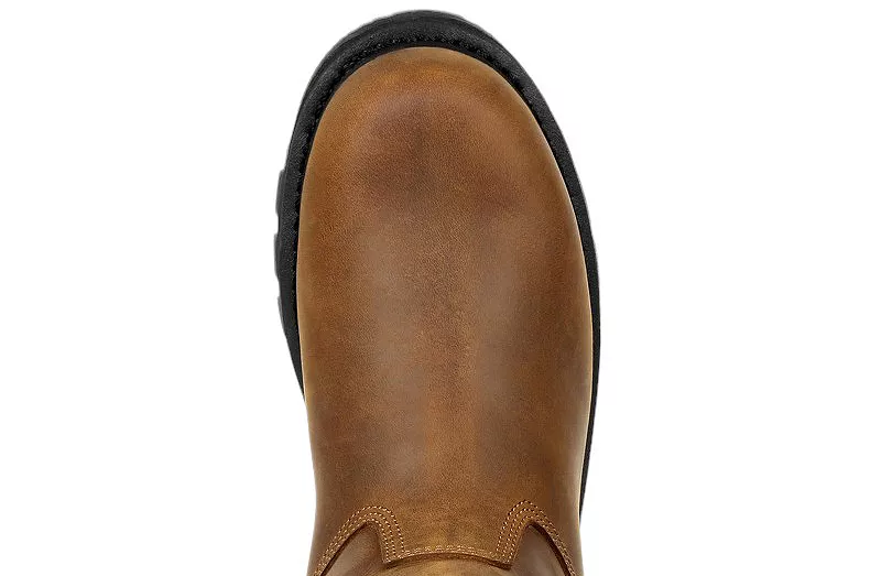 Мужские ботинки Georgia Boot Carbo-Tec LTX с водонепроницаемым композитным носком Georgia Boots, черный/коричневый — фото 2