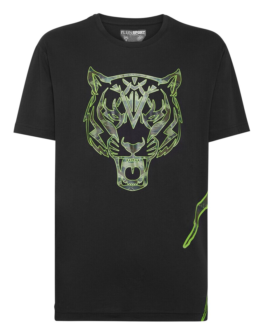 

Классическая футболка Plein Sport Shirt Tiger, черный