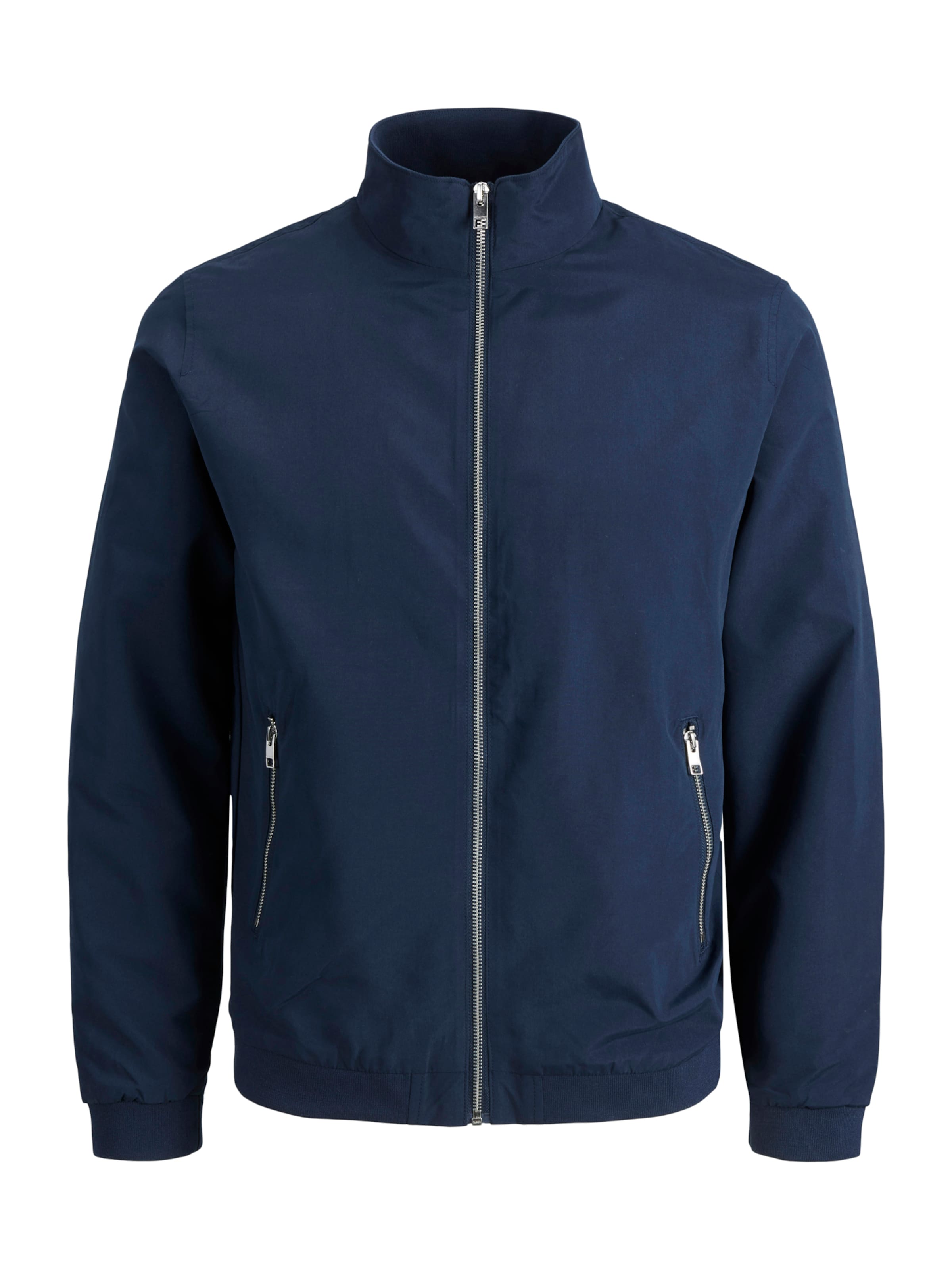 

Jack & Jones Plus Куртка межсезонная 'JJERUSH HARRINGTON' в цвете Navy