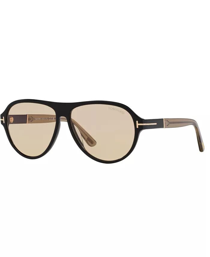 

Мужские солнцезащитные очки, FT1080, фотохромные Tom Ford, черный