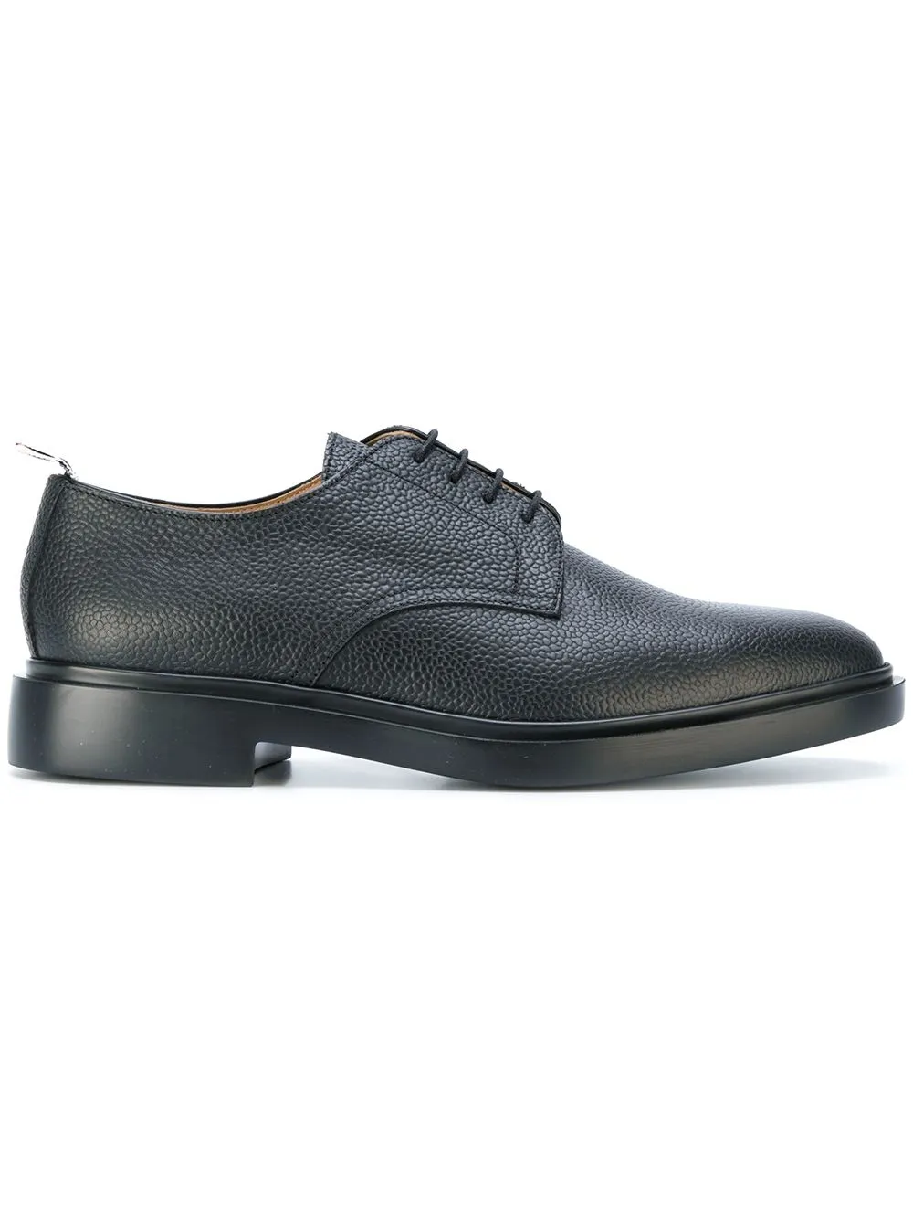 

Дерби из зернистой кожи THOM BROWNE, черный