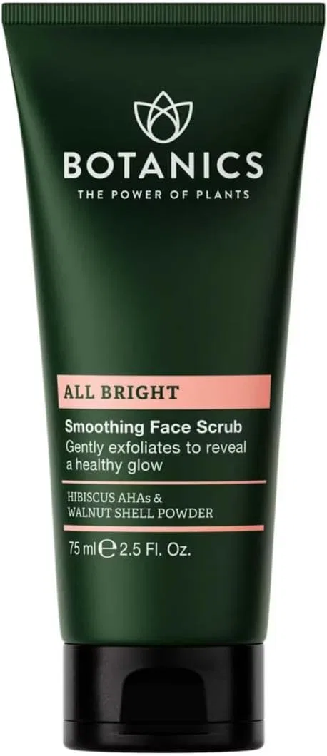 Скраб для лица очищающий Botanics All Bright Purifying Face Scrub 75 мл