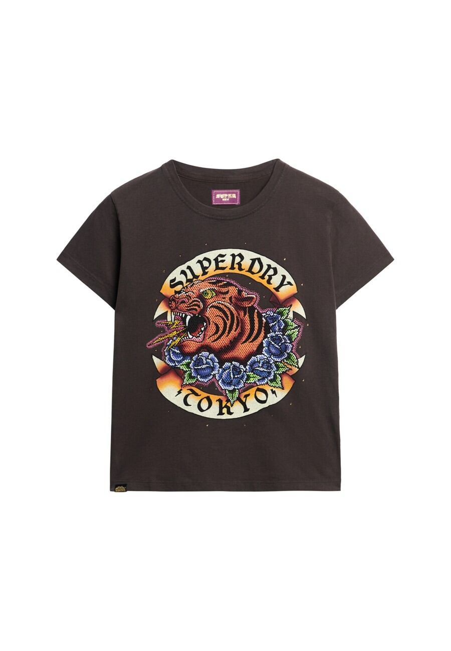 

Футболка Superdry Shirt, антрацит