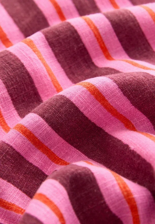 Юбка мини Next, orange stripe, оранжевая полоска — фото 3
