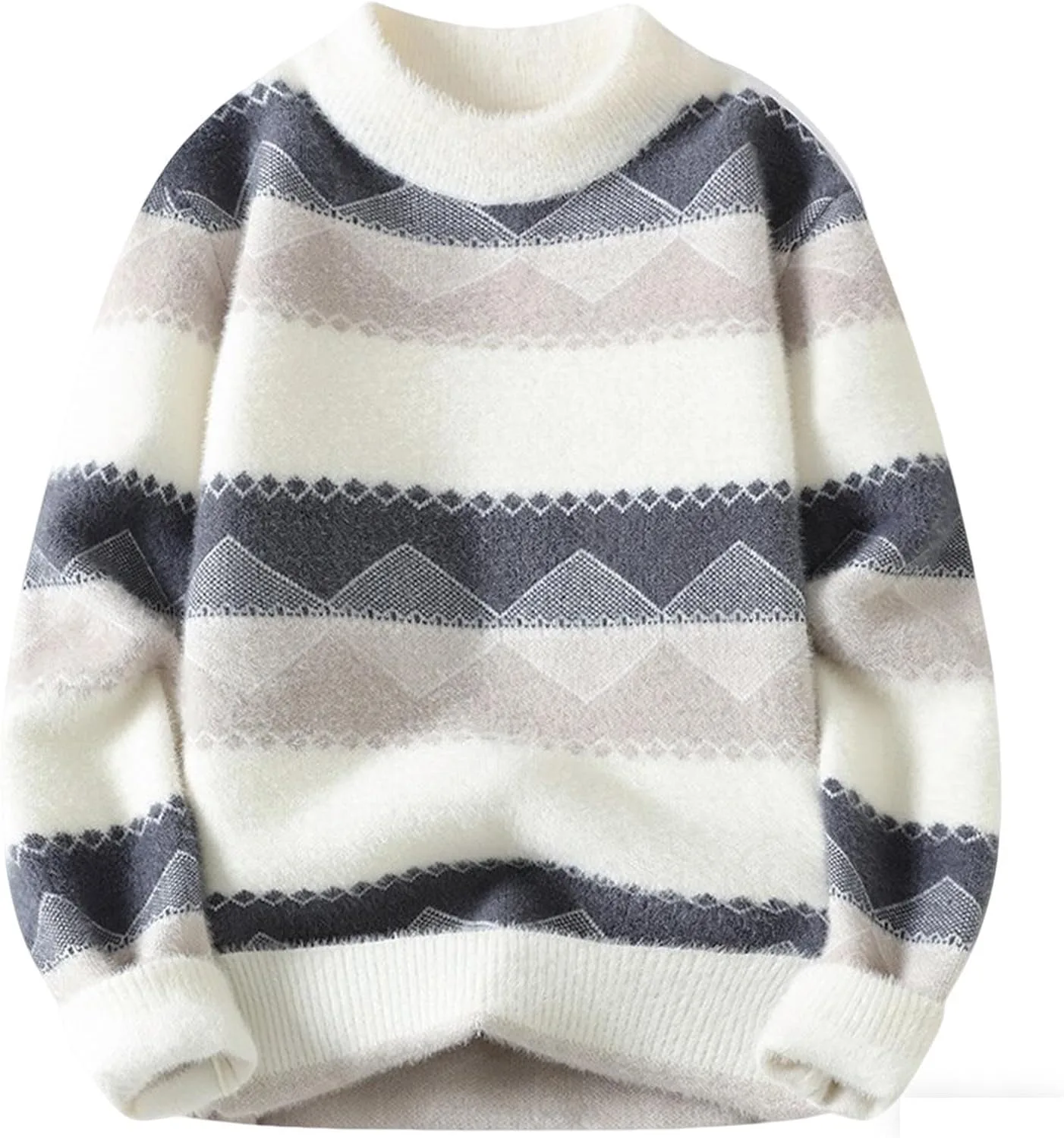 

Свитер мужской Color Block с длинным рукавом Cambkatl