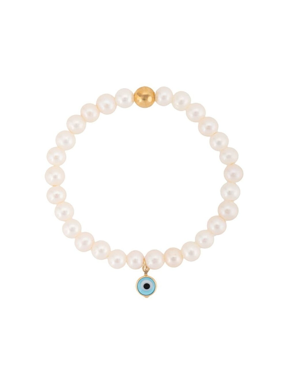 

Браслет из бусин Nialaya Jewelry, белый