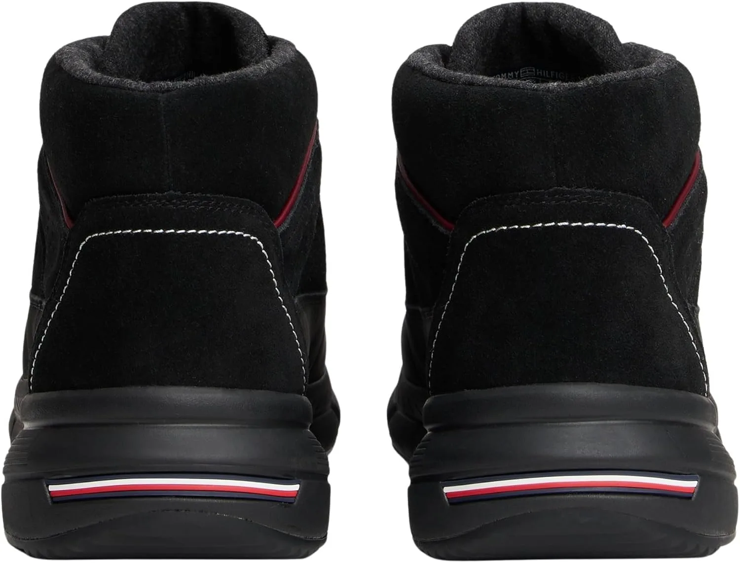 Мужские ботинки Tommy Hilfiger Hilfiger W NBK SDE Boot Fm0fm05609 Hybrid Boots, черный — фото 2