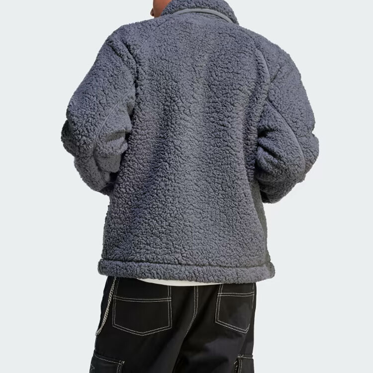 Куртка мужская флисовая Adventure Polar серая Adidas Originals, серый — фото 3