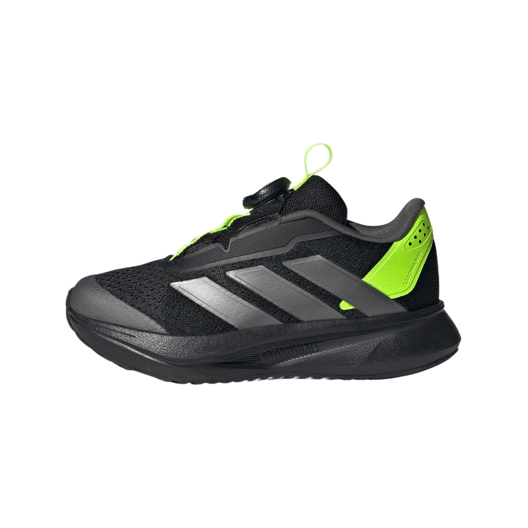 

Adidas Детские кроссовки DURAMO SL 2.0, цвет: черный/металлик, серый железный/ярко-лимонно-желтый