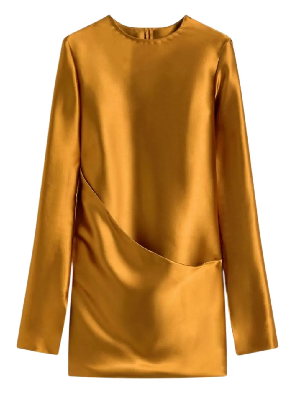 

Мини-платье с асимметричными вставками Sportmax, желтый