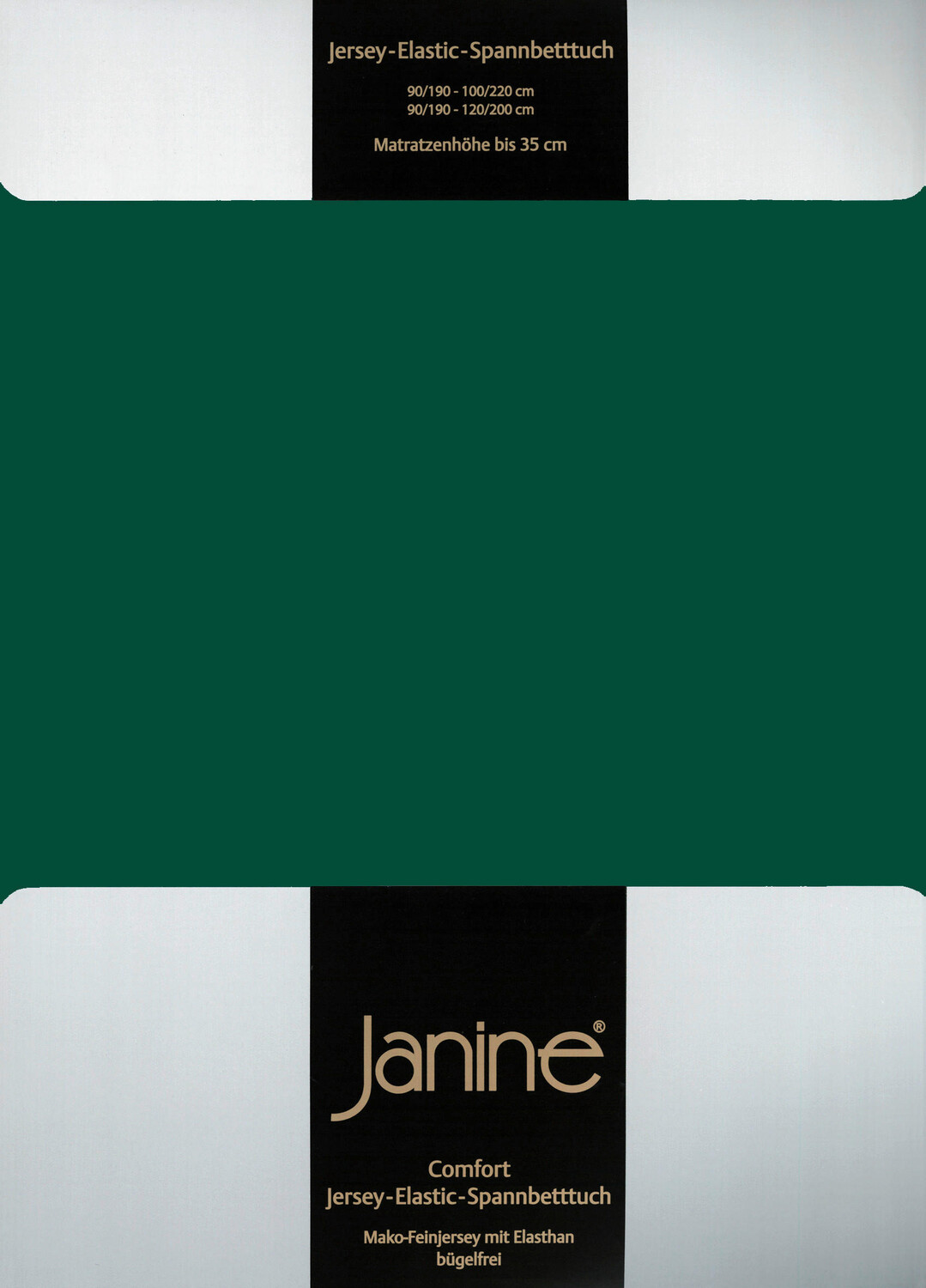 

Jersey Натяжная простынь Janine, темно-зеленый