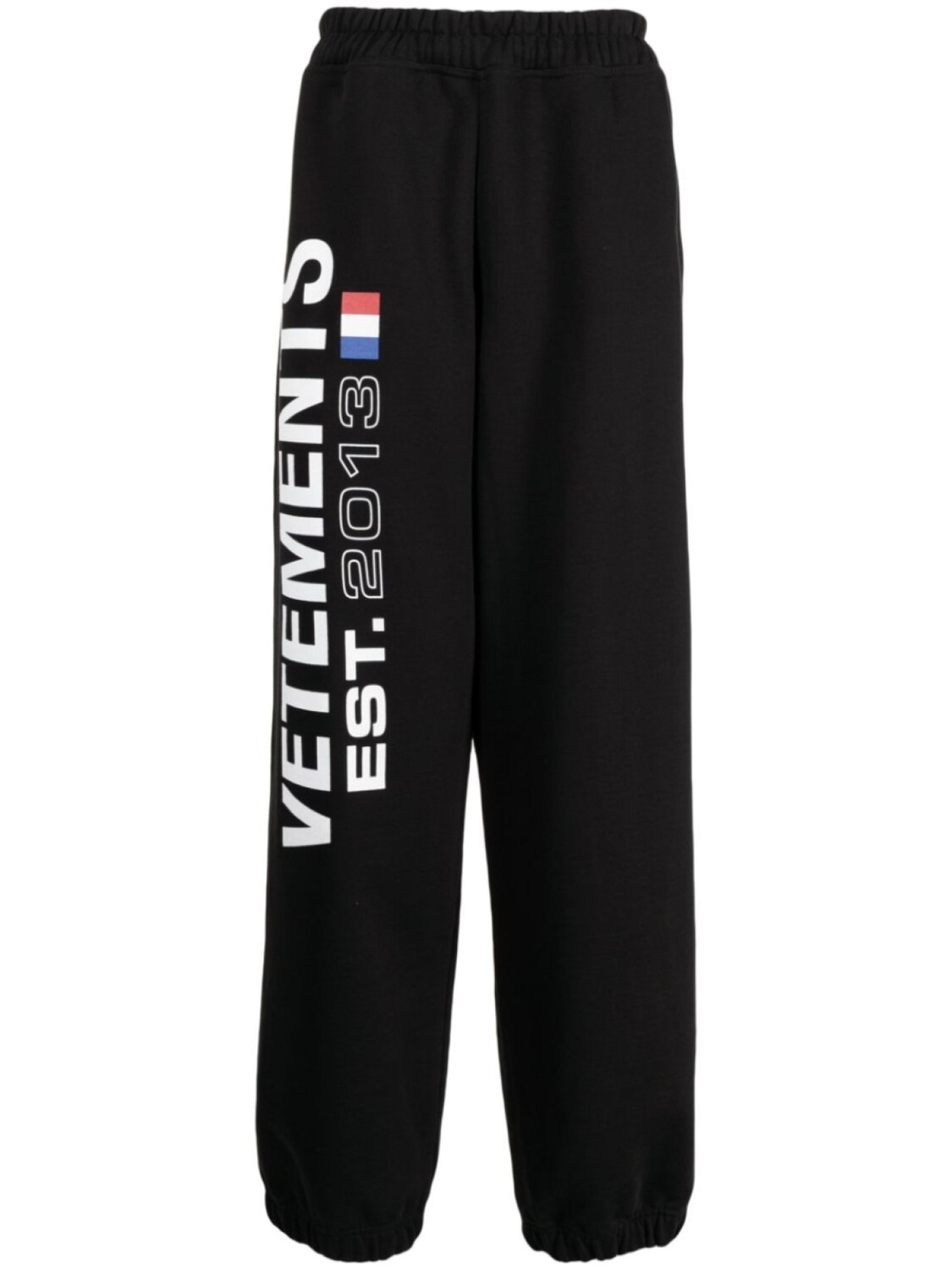 

VETEMENTS спортивные брюки с логотипом Flag, черный