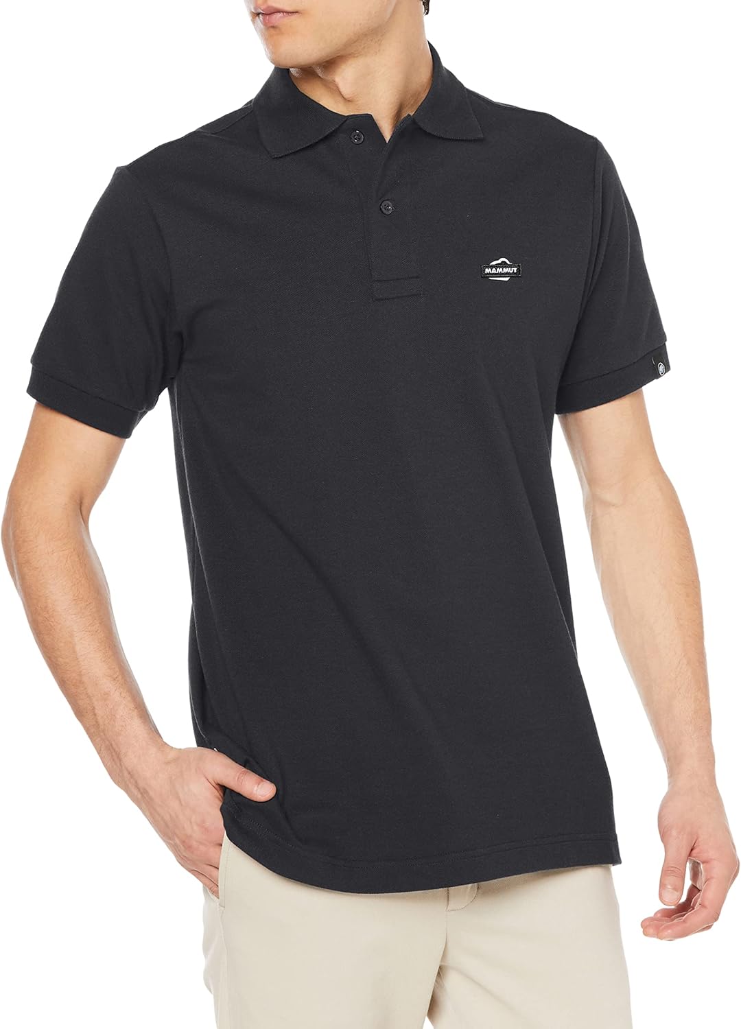 

Мужская рубашка-поло Matrix от Mammut, азиатский крой, черный